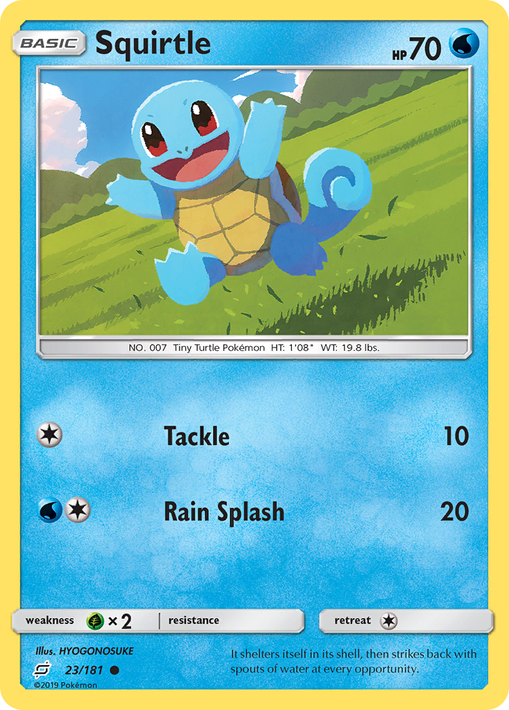 Squirtle (23/181) [Sun & Moon: Team Up] | Exor Games New Glasgow