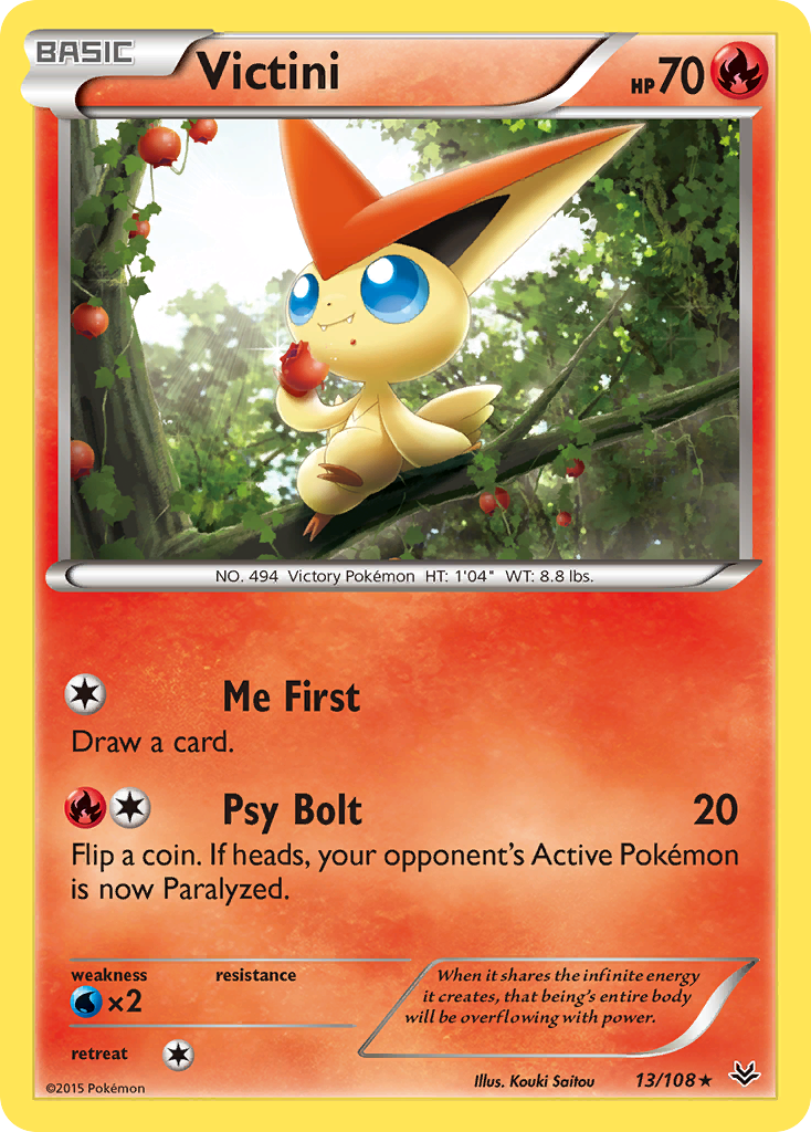 Victini (13/108) [XY: Roaring Skies] | Exor Games New Glasgow