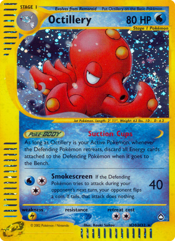 Octillery (H20/H32) [Aquapolis] | Exor Games New Glasgow