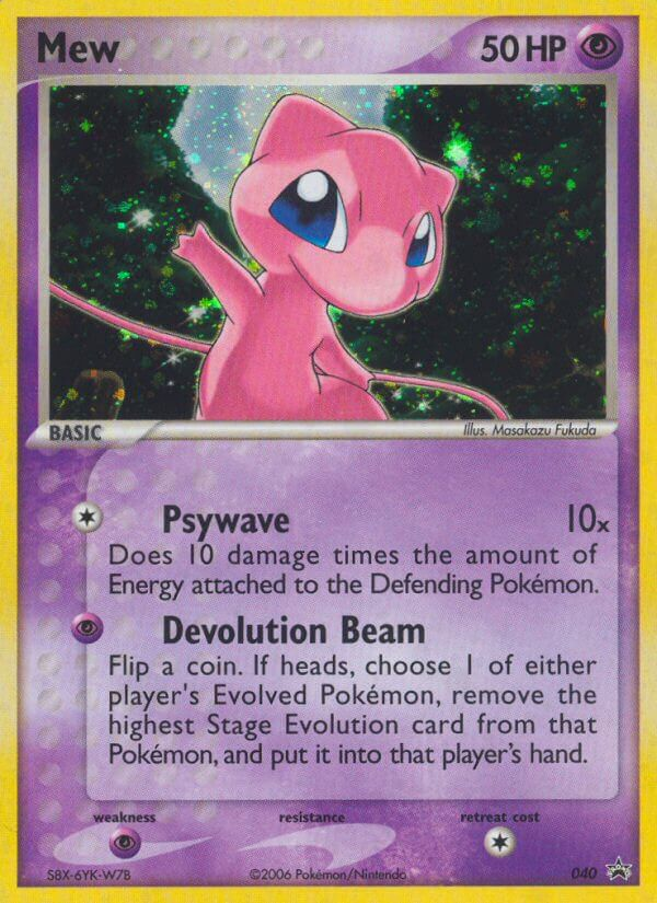 Mew (040) [Nintendo: Black Star Promos] | Exor Games New Glasgow