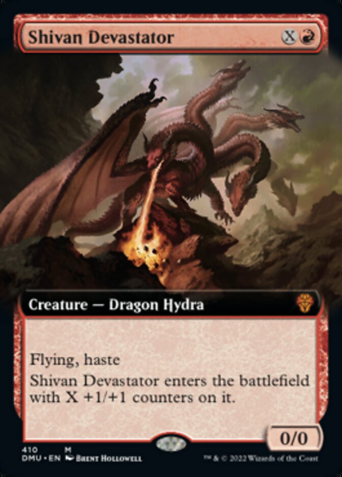 Shivan Devastator (Extended Art) [Dominaria United] | Exor Games New Glasgow