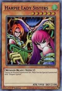 Harpie Lady Sisters (Purple) [LDS2-EN065] Ultra Rare | Exor Games New Glasgow