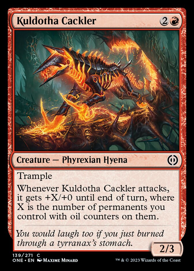 Kuldotha Cackler [Phyrexia: All Will Be One] | Exor Games New Glasgow