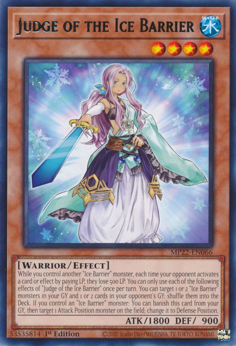 Judge of the Ice Barrier [MP22-EN066] Rare | Exor Games New Glasgow