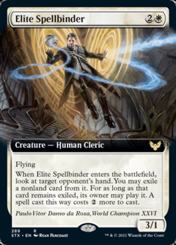 Elite Spellbinder (Extended) [Strixhaven: School of Mages] | Exor Games New Glasgow