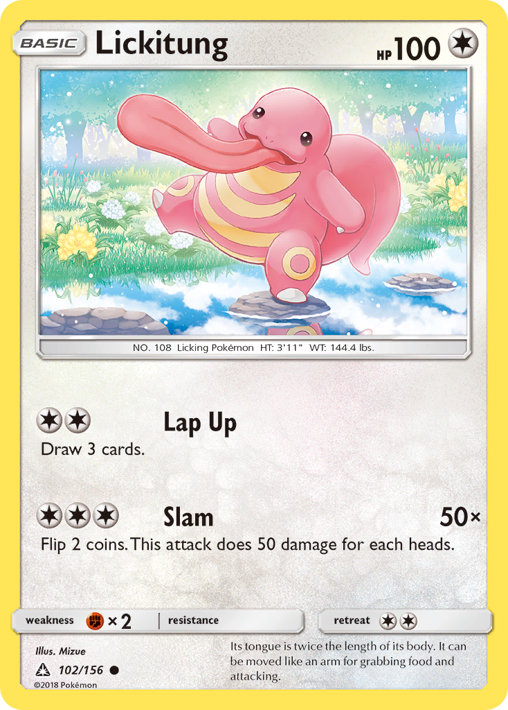 Lickitung (102/156) [Sun & Moon: Ultra Prism] | Exor Games New Glasgow