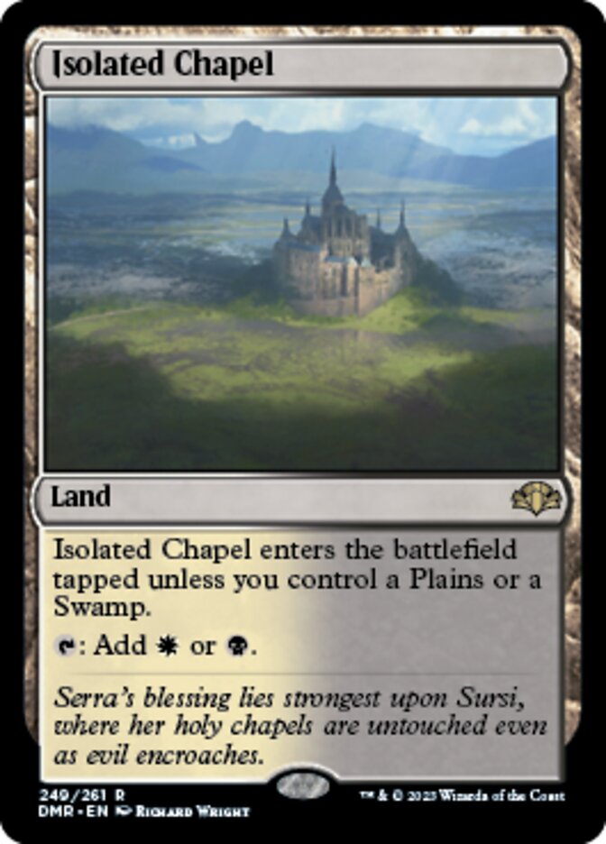 Isolated Chapel [Dominaria Remastered] | Exor Games New Glasgow