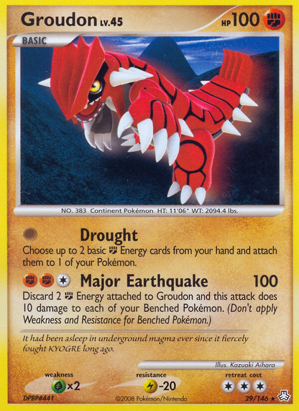 Groudon (29/146) [Diamond & Pearl: Legends Awakened] | Exor Games New Glasgow