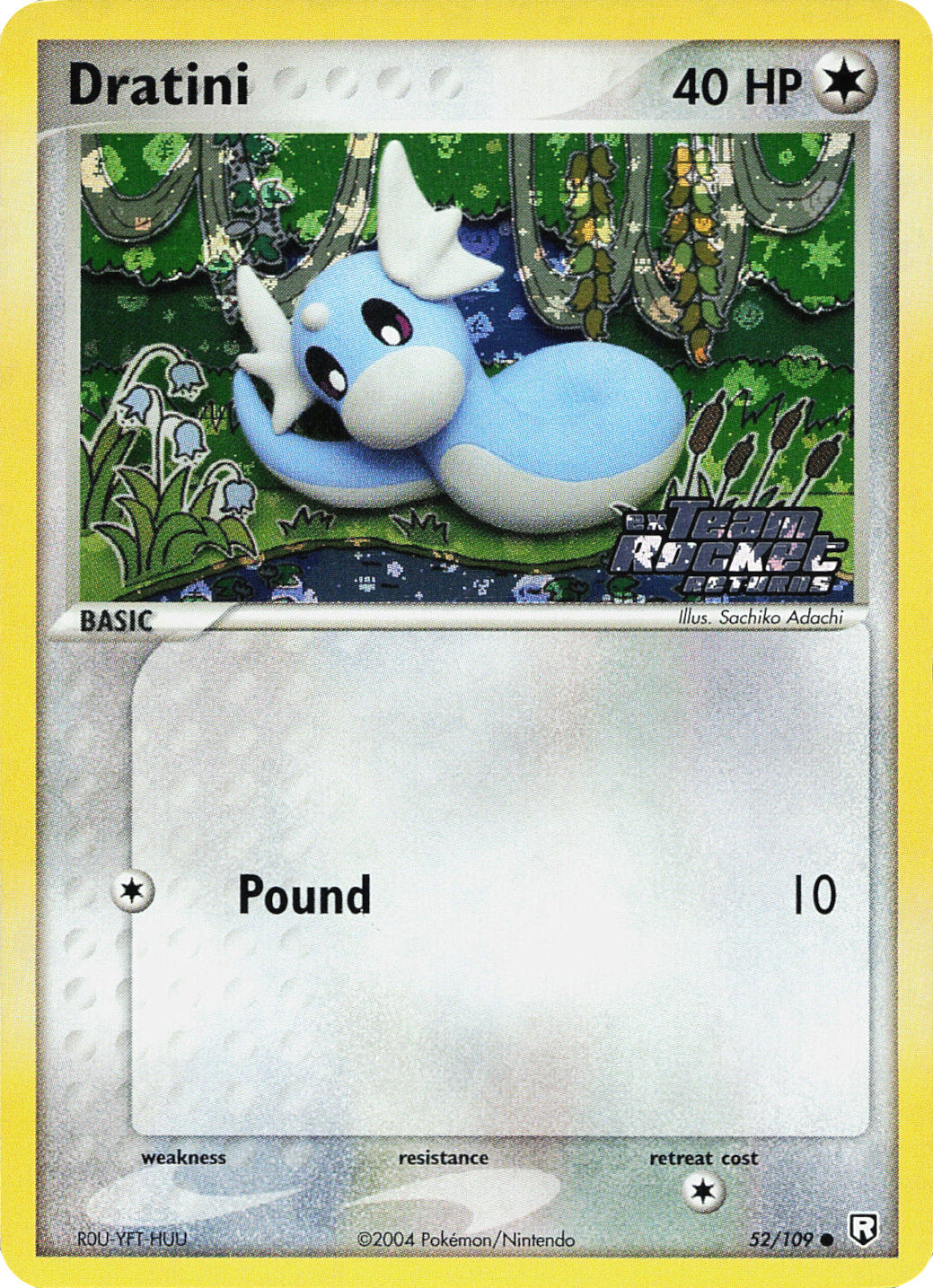 Dratini (52/109) (Stamped) [EX: Team Rocket Returns] | Exor Games New Glasgow