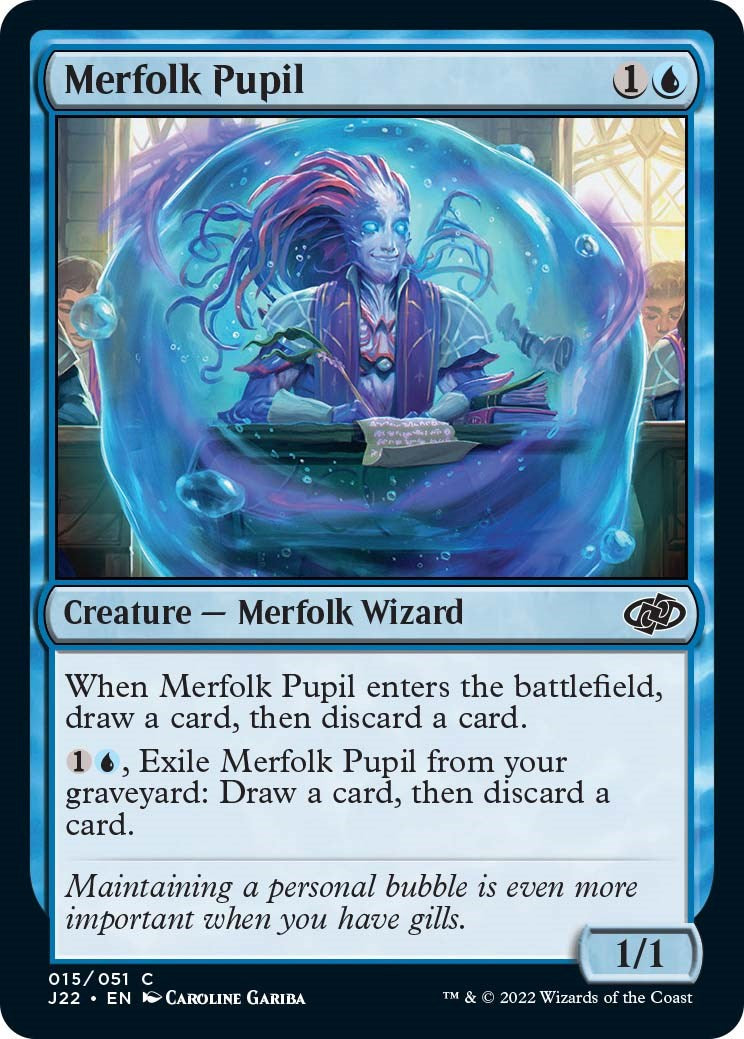 Merfolk Pupil [Jumpstart 2022] | Exor Games New Glasgow