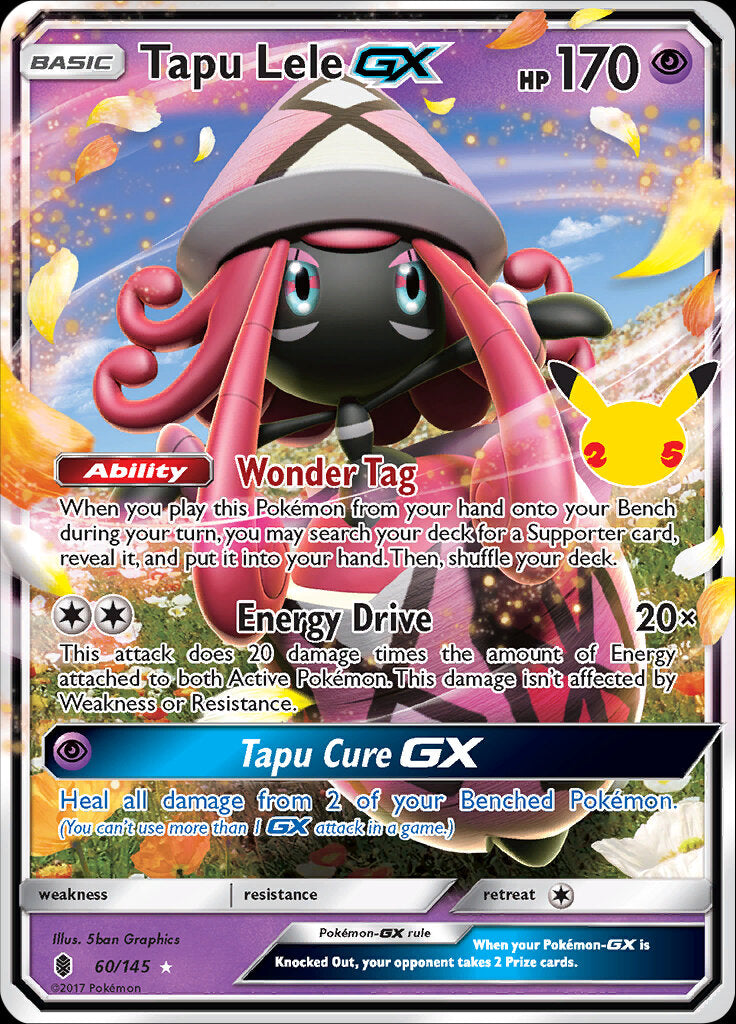 Tapu Lele GX (60/145) [Celebrations: 25th Anniversary - Classic Collection] | Exor Games New Glasgow