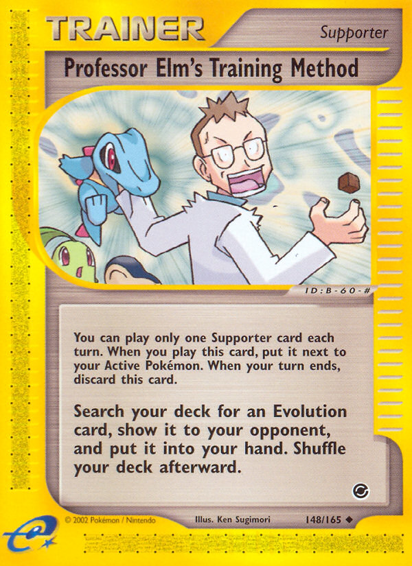 Professor Elm's Training Method (148/165) [Expedition: Base Set] | Exor Games New Glasgow