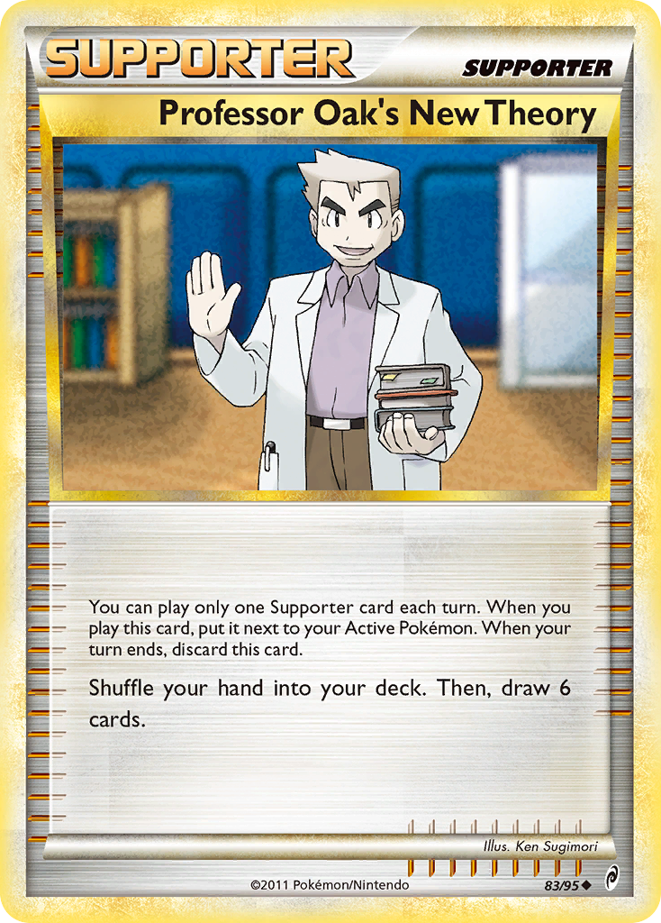 Professor Oak's New Theory (83/95) [HeartGold & SoulSilver: Call of Legends] | Exor Games New Glasgow