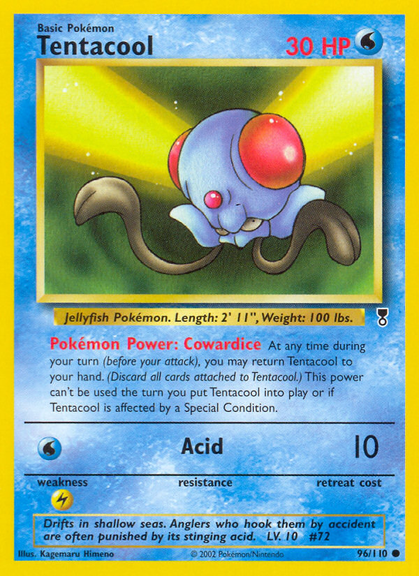 Tentacool (96/110) [Legendary Collection] | Exor Games New Glasgow