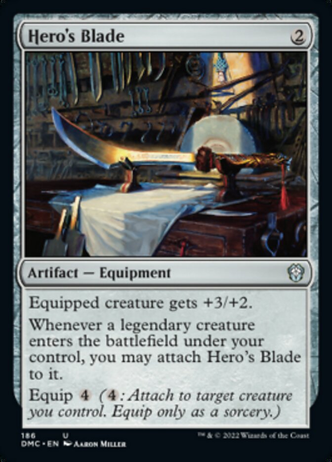 Hero's Blade [Dominaria United Commander] | Exor Games New Glasgow