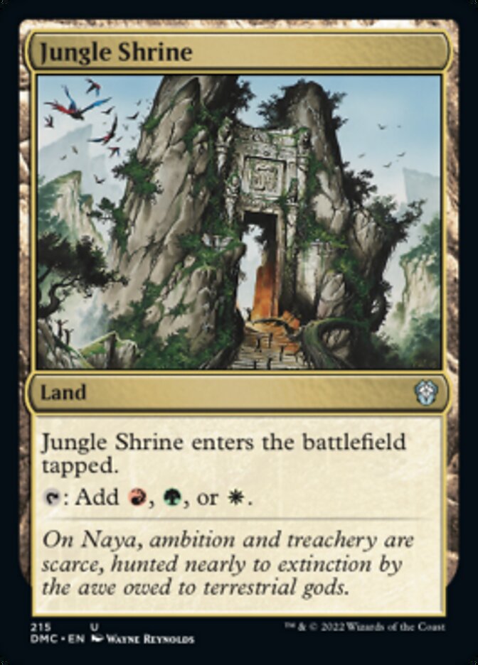 Jungle Shrine [Dominaria United Commander] | Exor Games New Glasgow