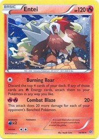 Entei (14/98) (Cosmos Holo) (Blister Exclusive) [XY: Ancient Origins] | Exor Games New Glasgow