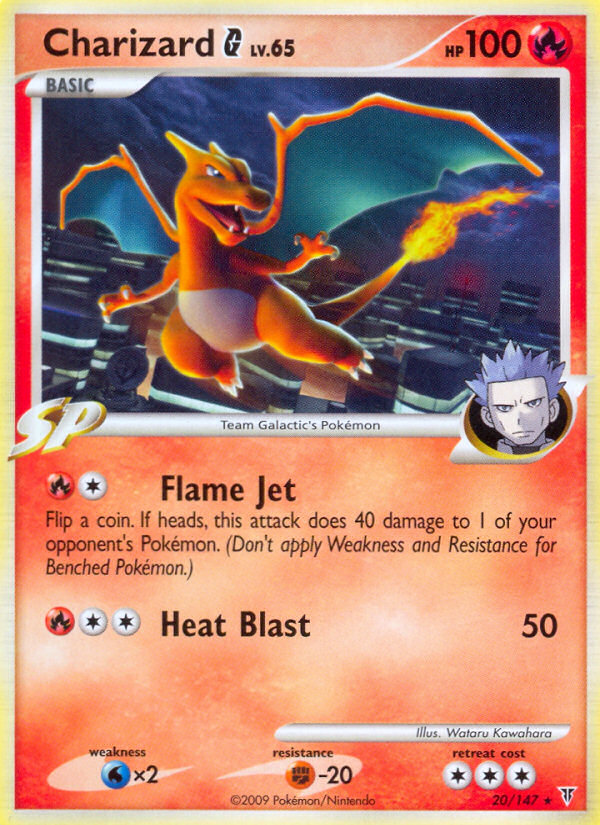 Charizard G (20/147) [Platinum: Supreme Victors] | Exor Games New Glasgow