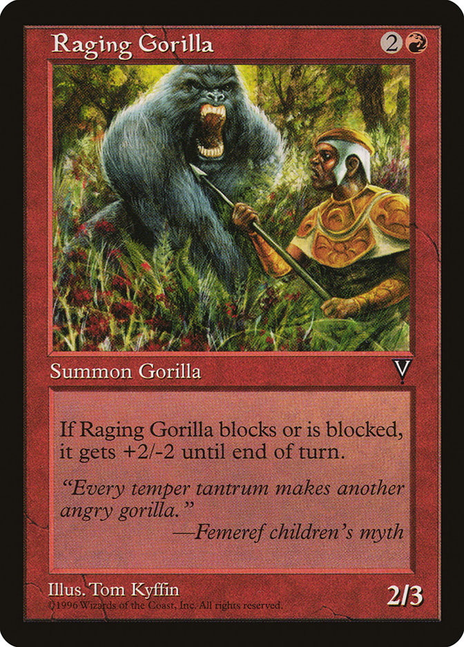 Raging Gorilla [Visions] | Exor Games New Glasgow