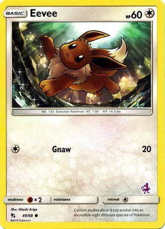 Eevee (49/68) (Mewtwo Deck) [Battle Academy 2020] | Exor Games New Glasgow