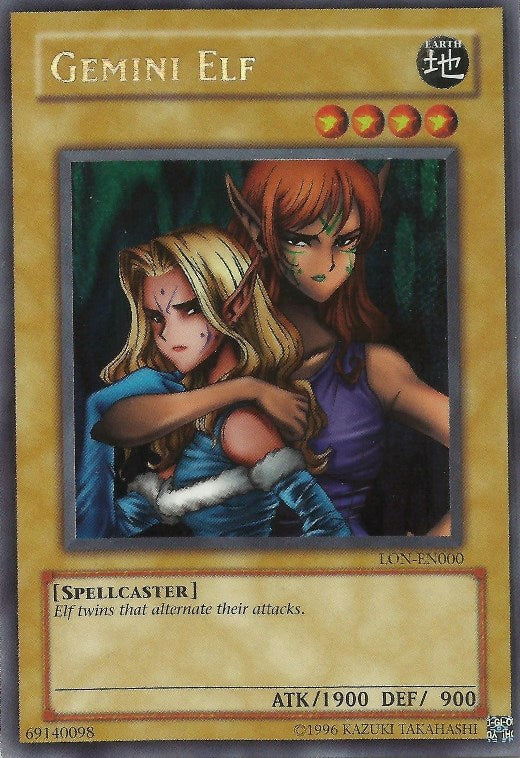 Gemini Elf [LON-EN000] Secret Rare | Exor Games New Glasgow