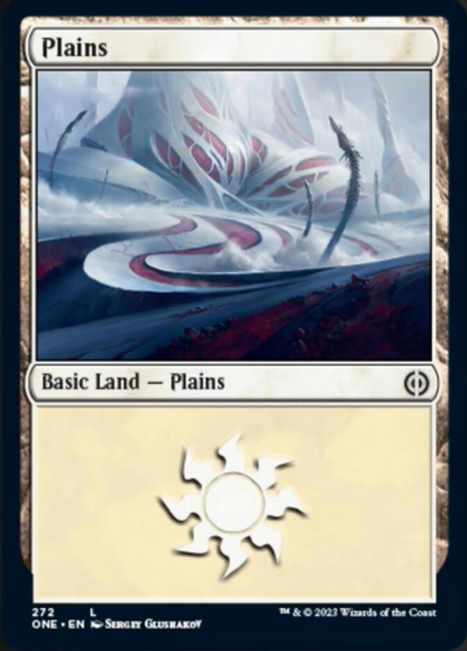 Plains (272) [Phyrexia: All Will Be One] | Exor Games New Glasgow