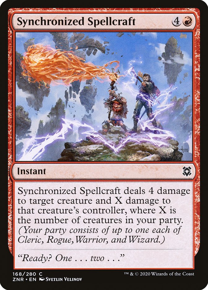 Synchronized Spellcraft [Zendikar Rising] | Exor Games New Glasgow