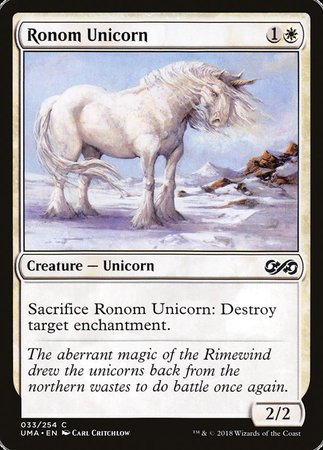 Ronom Unicorn [Ultimate Masters] | Exor Games New Glasgow