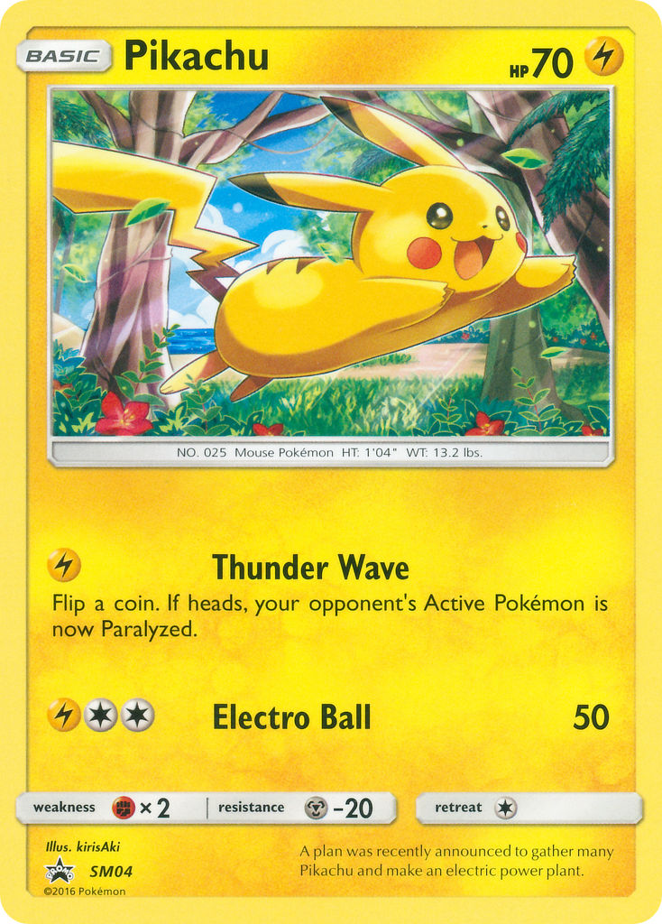 Pikachu (SM04) (Target Non Holo) [Sun & Moon: Black Star Promos] | Exor Games New Glasgow