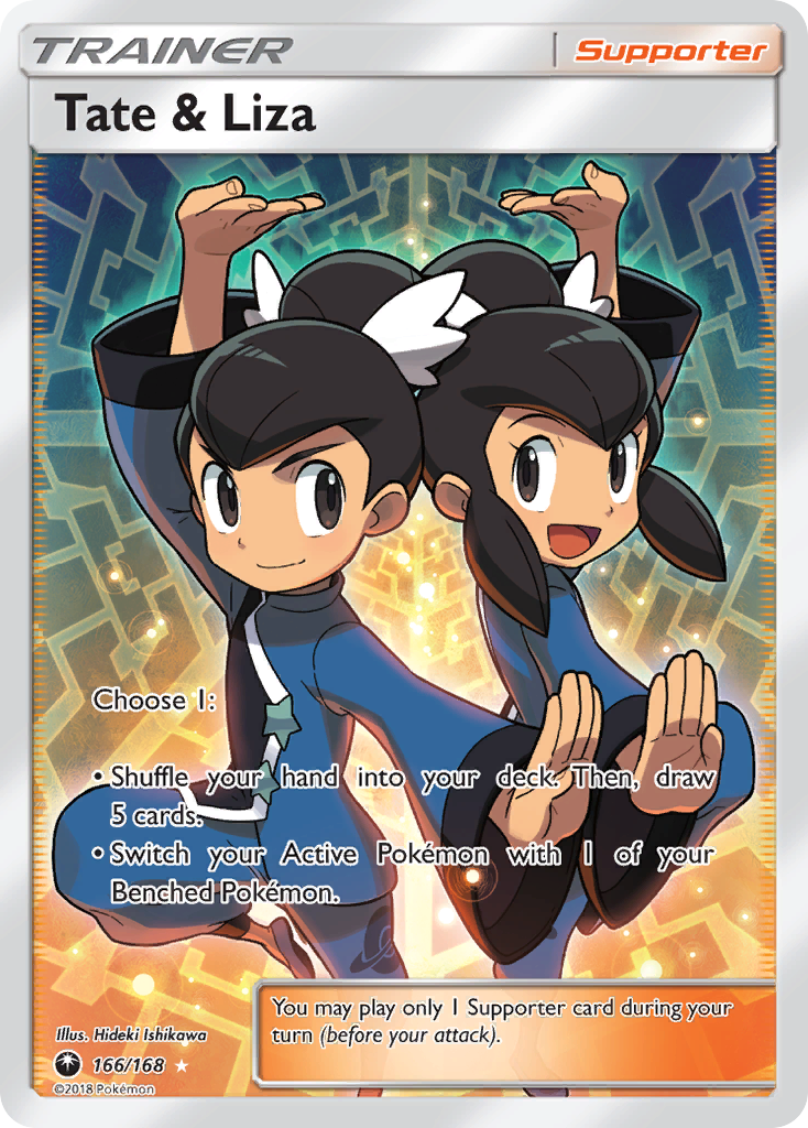 Tate & Liza (166/168) [Sun & Moon: Celestial Storm] | Exor Games New Glasgow