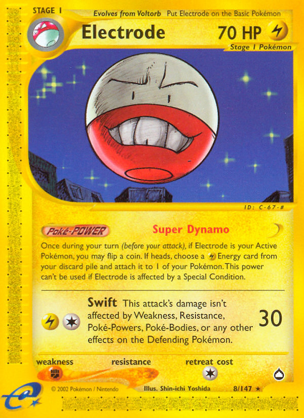 Electrode (8/147) [Aquapolis] | Exor Games New Glasgow