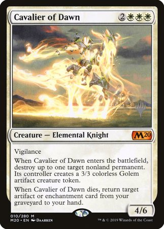 Cavalier of Dawn [Core Set 2020 Promos] | Exor Games New Glasgow