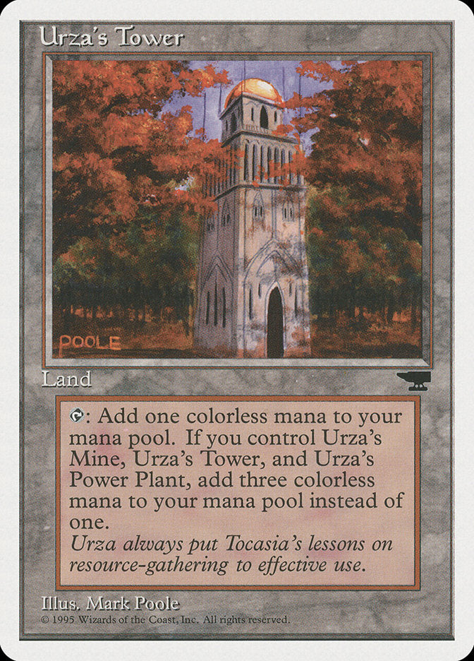 Urza's Tower (Autumn Leaves) [Chronicles] | Exor Games New Glasgow