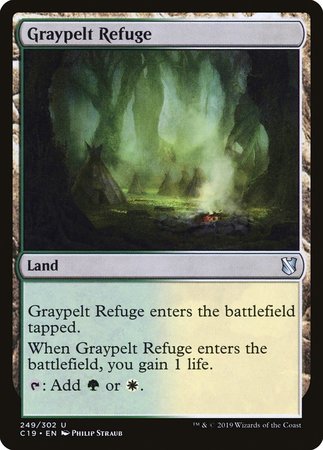 Graypelt Refuge [Commander 2019] | Exor Games New Glasgow