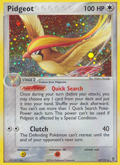 Pidgeot (10/112) [EX: FireRed & LeafGreen] | Exor Games New Glasgow
