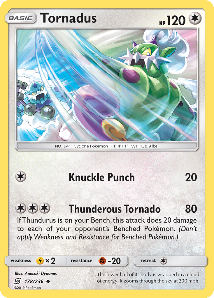 Tornadus (178/236) [Sun & Moon: Unified Minds] | Exor Games New Glasgow