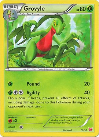 Grovyle (18/30) [XY: Trainer Kit 2 - Latias] | Exor Games New Glasgow