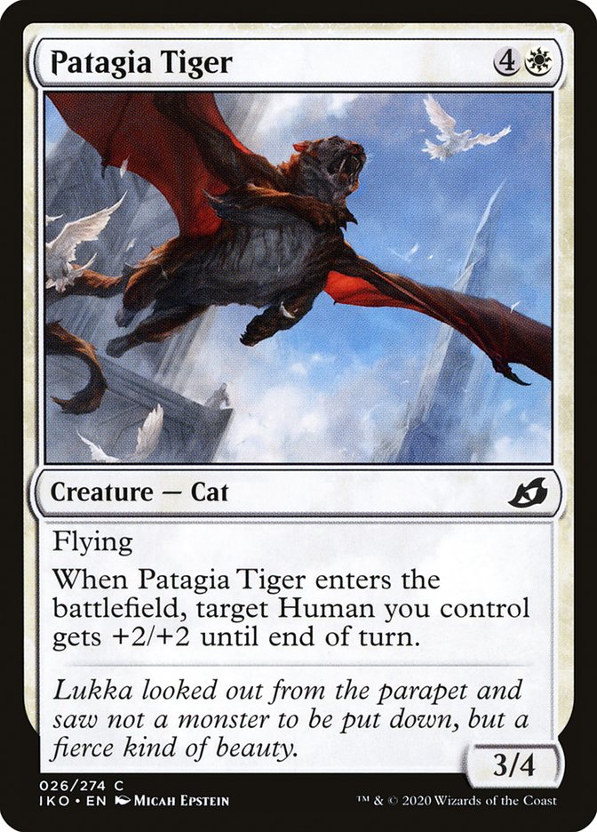 Patagia Tiger [Ikoria: Lair of Behemoths] | Exor Games New Glasgow