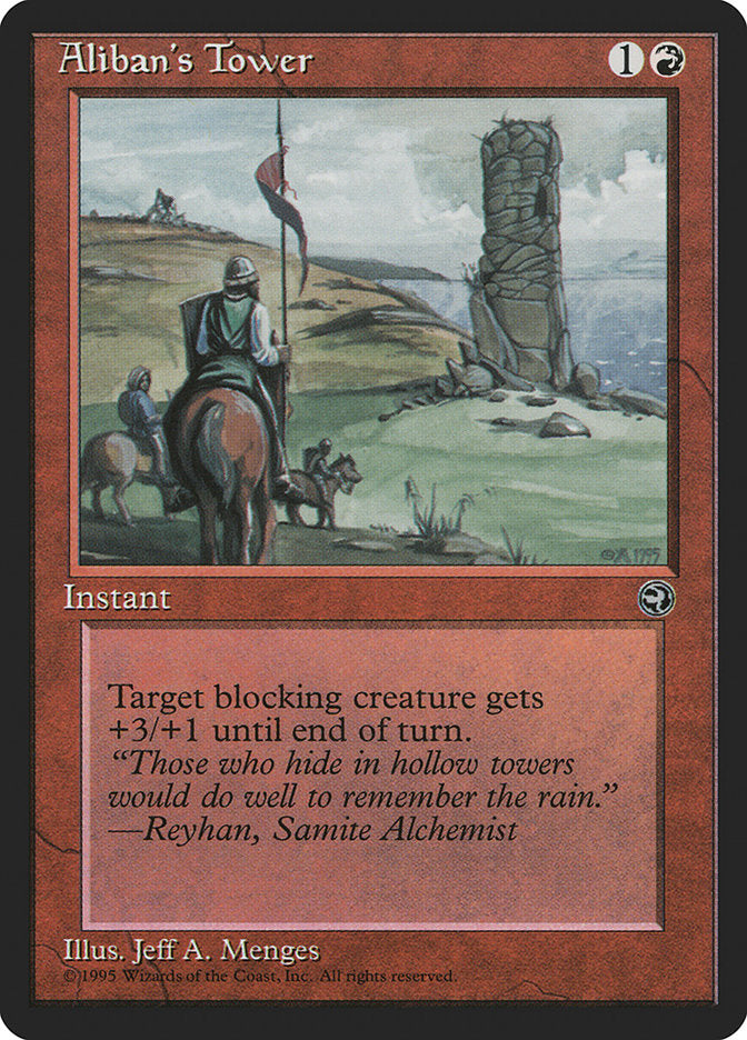 Aliban's Tower (Reyhan Flavor Text) [Homelands] | Exor Games New Glasgow