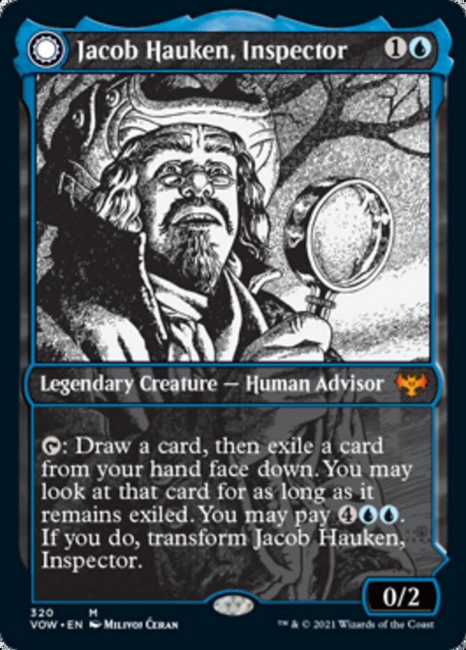 Jacob Hauken, Inspector // Hauken's Insight (Showcase Eternal Night) [Innistrad: Crimson Vow] | Exor Games New Glasgow