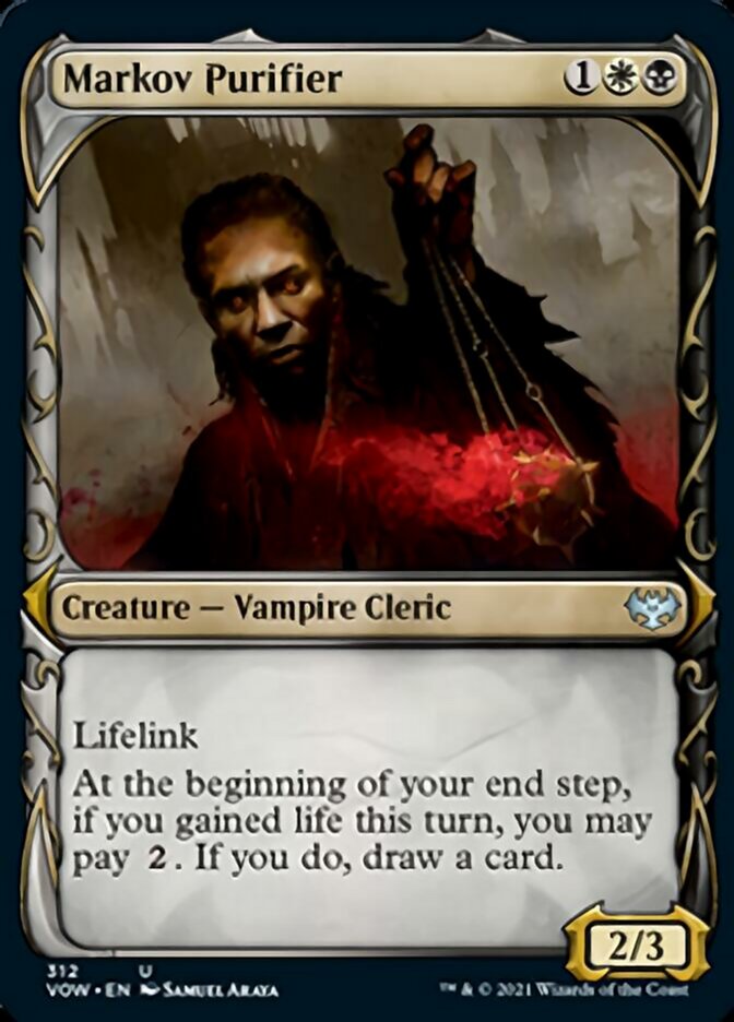 Markov Purifier (Showcase Fang Frame) [Innistrad: Crimson Vow] | Exor Games New Glasgow