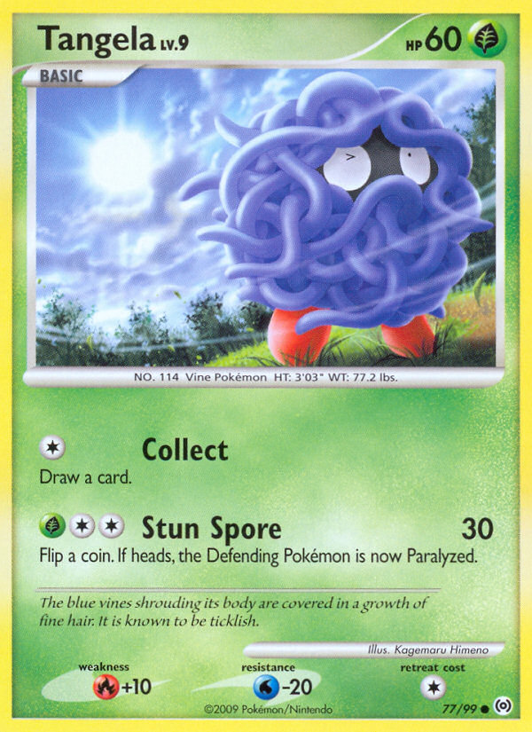 Tangela (77/99) [Platinum: Arceus] | Exor Games New Glasgow