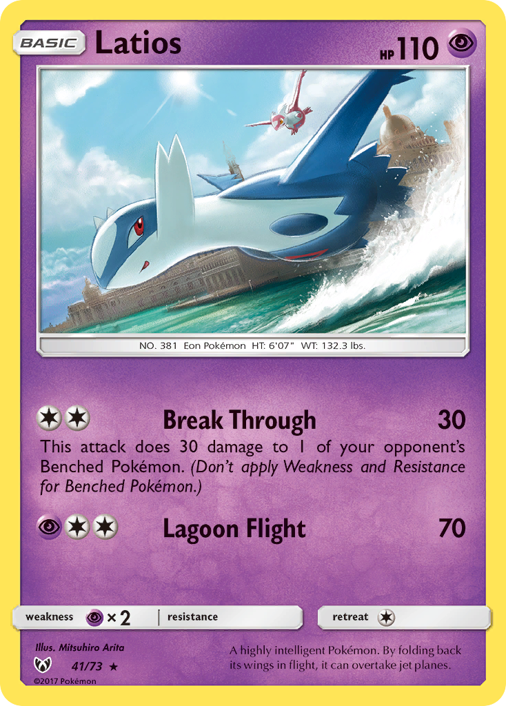 Latios (41/73) [Sun & Moon: Shining Legends] | Exor Games New Glasgow