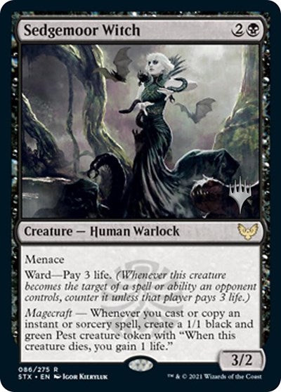 Sedgemoor Witch (Promo Pack) [Strixhaven: School of Mages Promos] | Exor Games New Glasgow