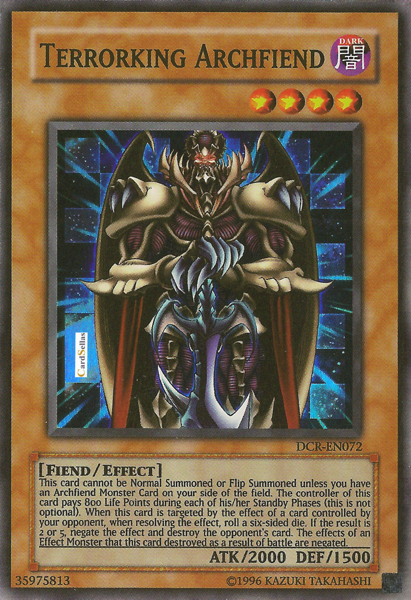 Terrorking Archfiend [DCR-EN072] Super Rare | Exor Games New Glasgow