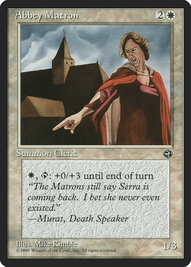 Abbey Matron (Murat Flavor Text) [Homelands] | Exor Games New Glasgow