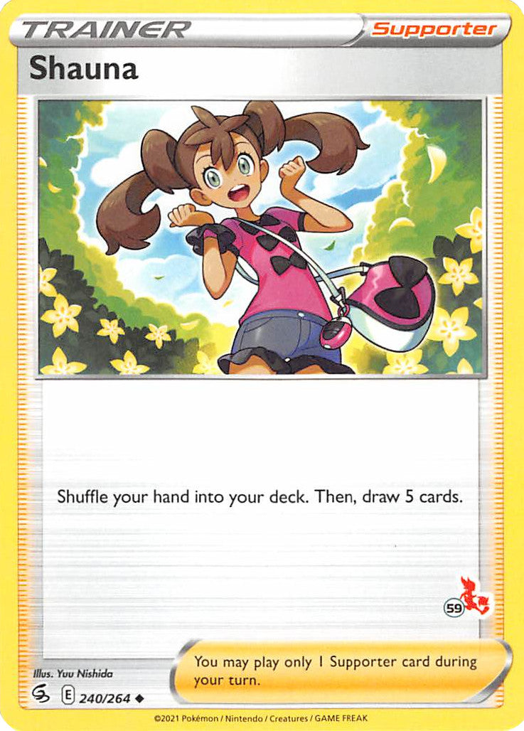 Shauna (240/264) (Cinderace Stamp #59) [Battle Academy 2022] | Exor Games New Glasgow