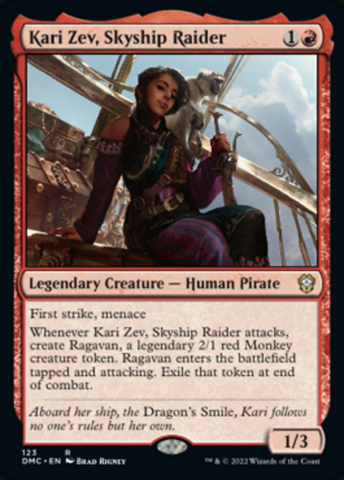 Kari Zev, Skyship Raider [Dominaria United Commander] | Exor Games New Glasgow