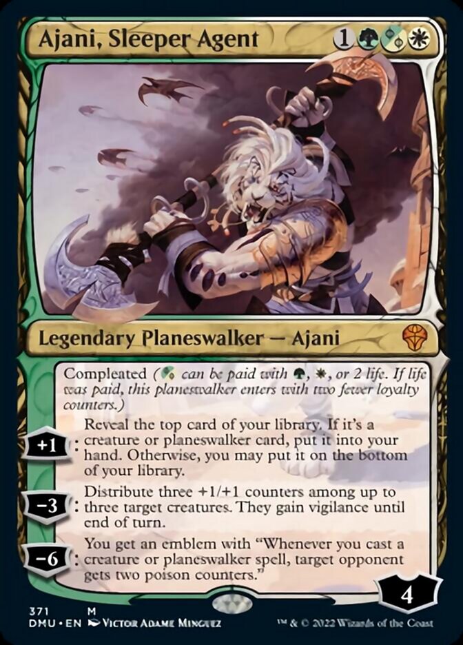 Ajani, Sleeper Agent (Showcase) [Dominaria United] | Exor Games New Glasgow