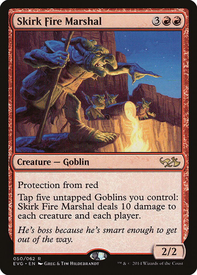 Skirk Fire Marshal (Elves vs. Goblins) [Duel Decks Anthology] | Exor Games New Glasgow